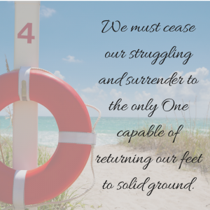 We must cease our struggling and